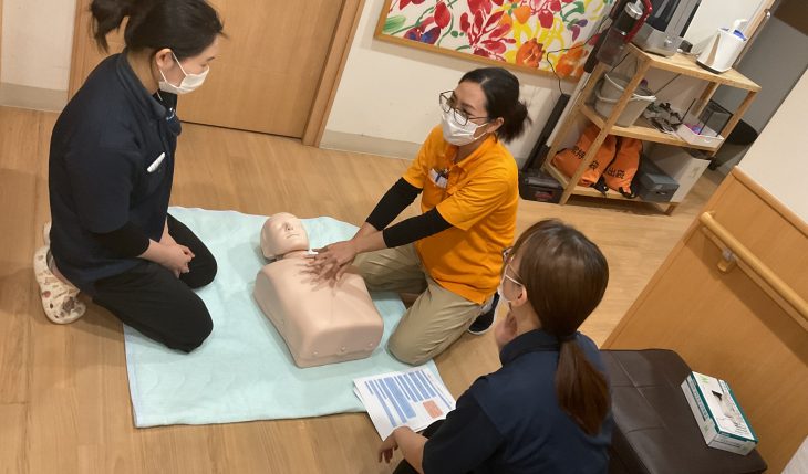 イメージ：一人で対応できるように