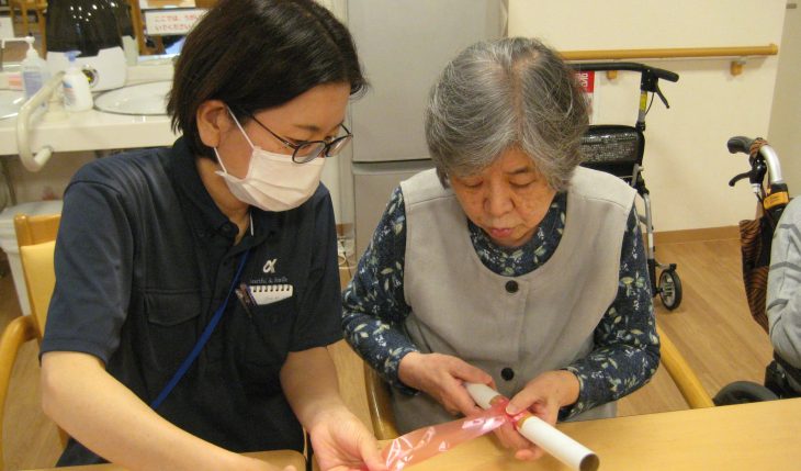 イメージ：ご利用者に楽しく充実した時間を過ごしてもらいたい！