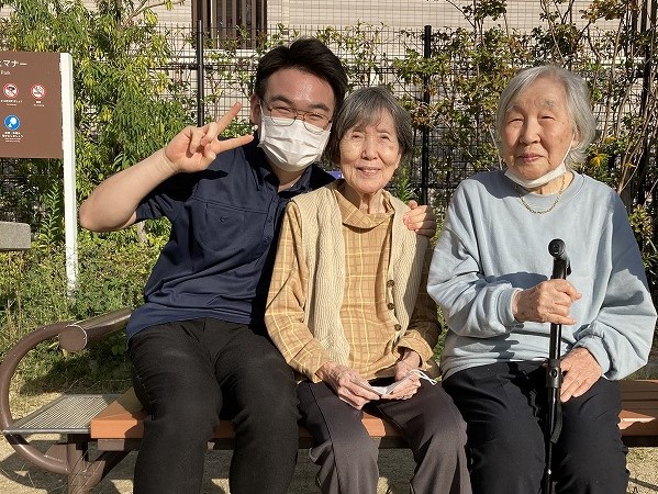 イメージ：頑張っています！外国人スタッフ ヨウさん！！