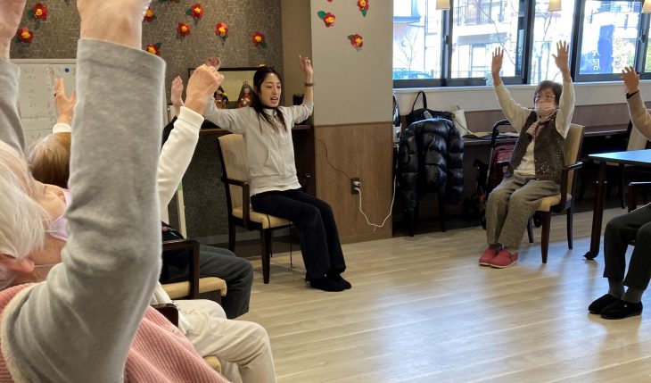 イメージ：ご利用者もスタッフも楽しみなダンスリトミック