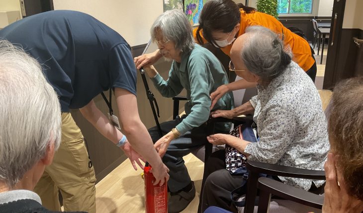 イメージ：消防訓練