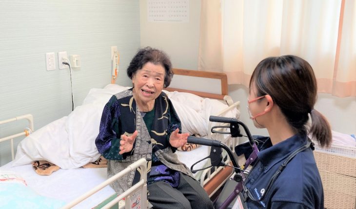 イメージ：頼られる看護スタッフを目指して！