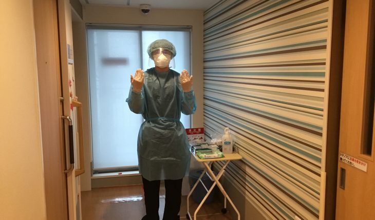 イメージ：感染対策について