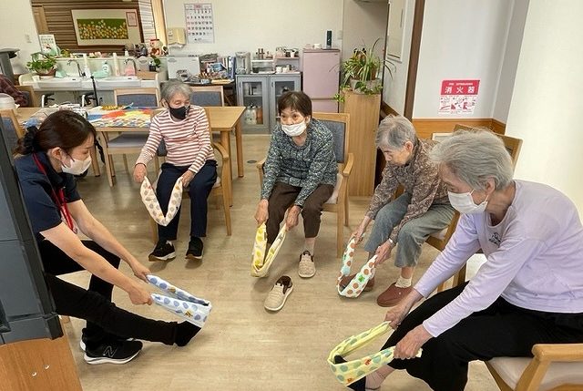 イメージ：日々の積み重ねで体力作り