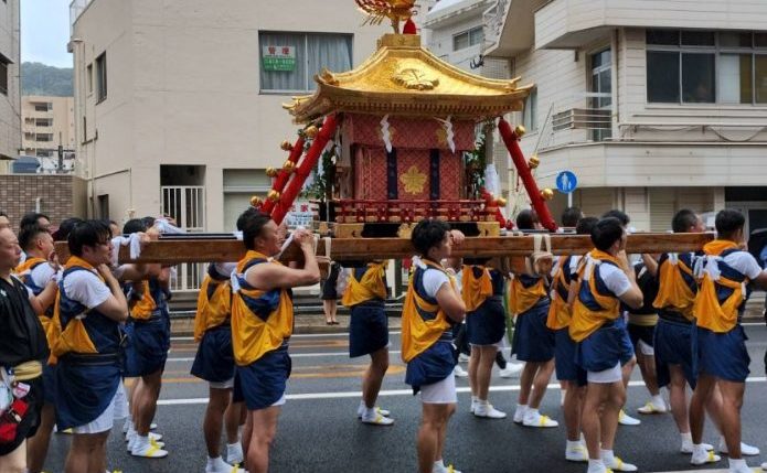 イメージ：ご入居者と楽しんだ長崎くんち