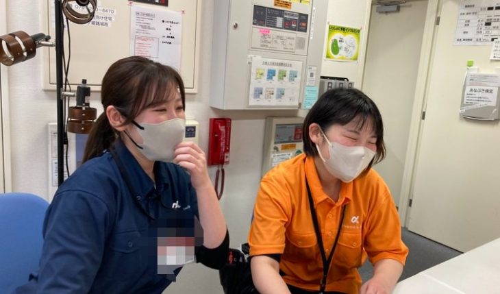 イメージ：新人育成頑張っています！