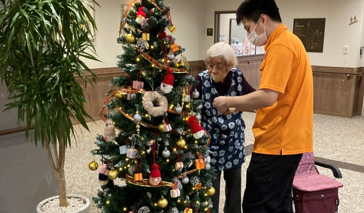 イメージ：みんなで作り上げたクリスマス会