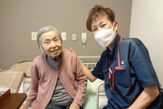 イメージ：アルファリビングで出会えた“看護の力”