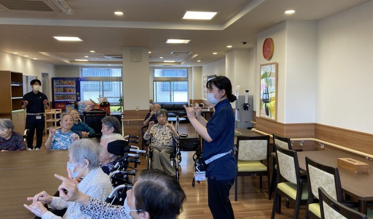 イメージ：新人スタッフ 初！レクリエーション開催