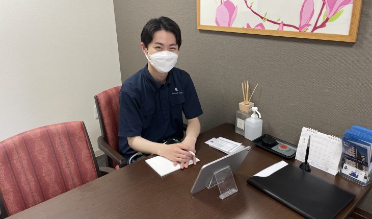 イメージ：介護とは「安心」と「信頼」の仕事。新入社員の成長と偶然の出来事とリンク！！