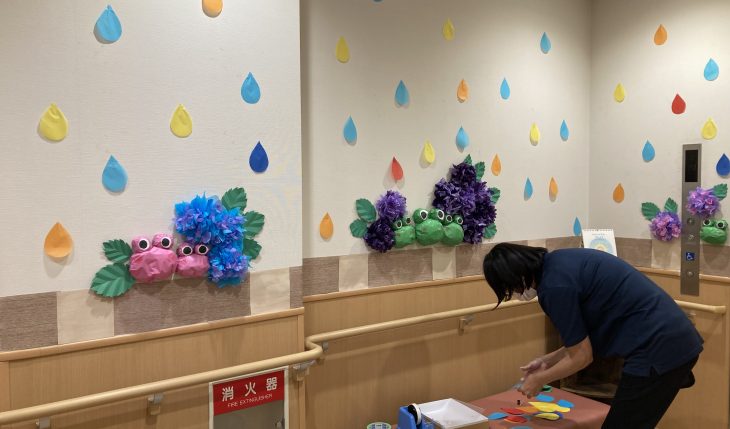 イメージ：ご入居者も待ち望む季節折々の飾りつけ