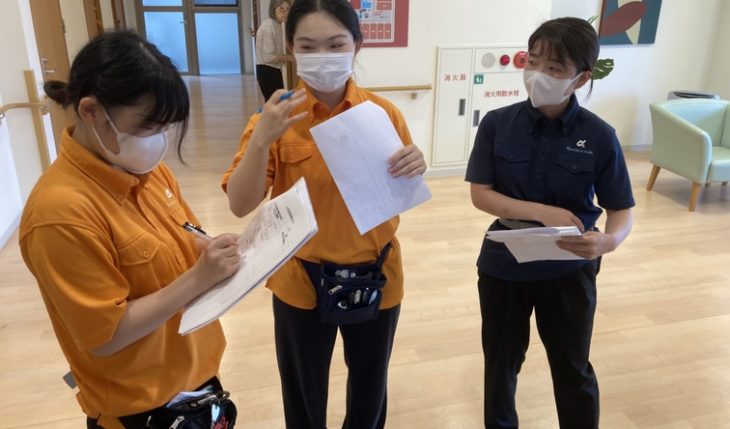 イメージ：初めての研修司会！主催も参加者も一緒に学び合う時間