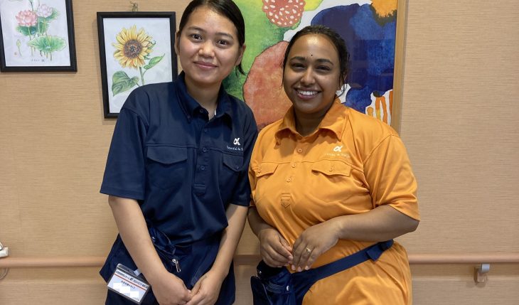 イメージ：先輩後輩コンビ大活躍！！