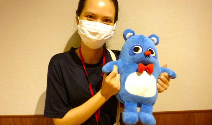 イメージ：外国人スタッフ 日本での子育てがんばってます