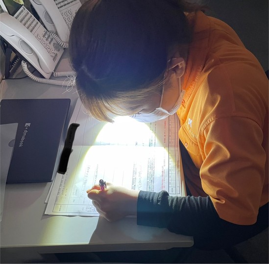 イメージ：年に１回の点検