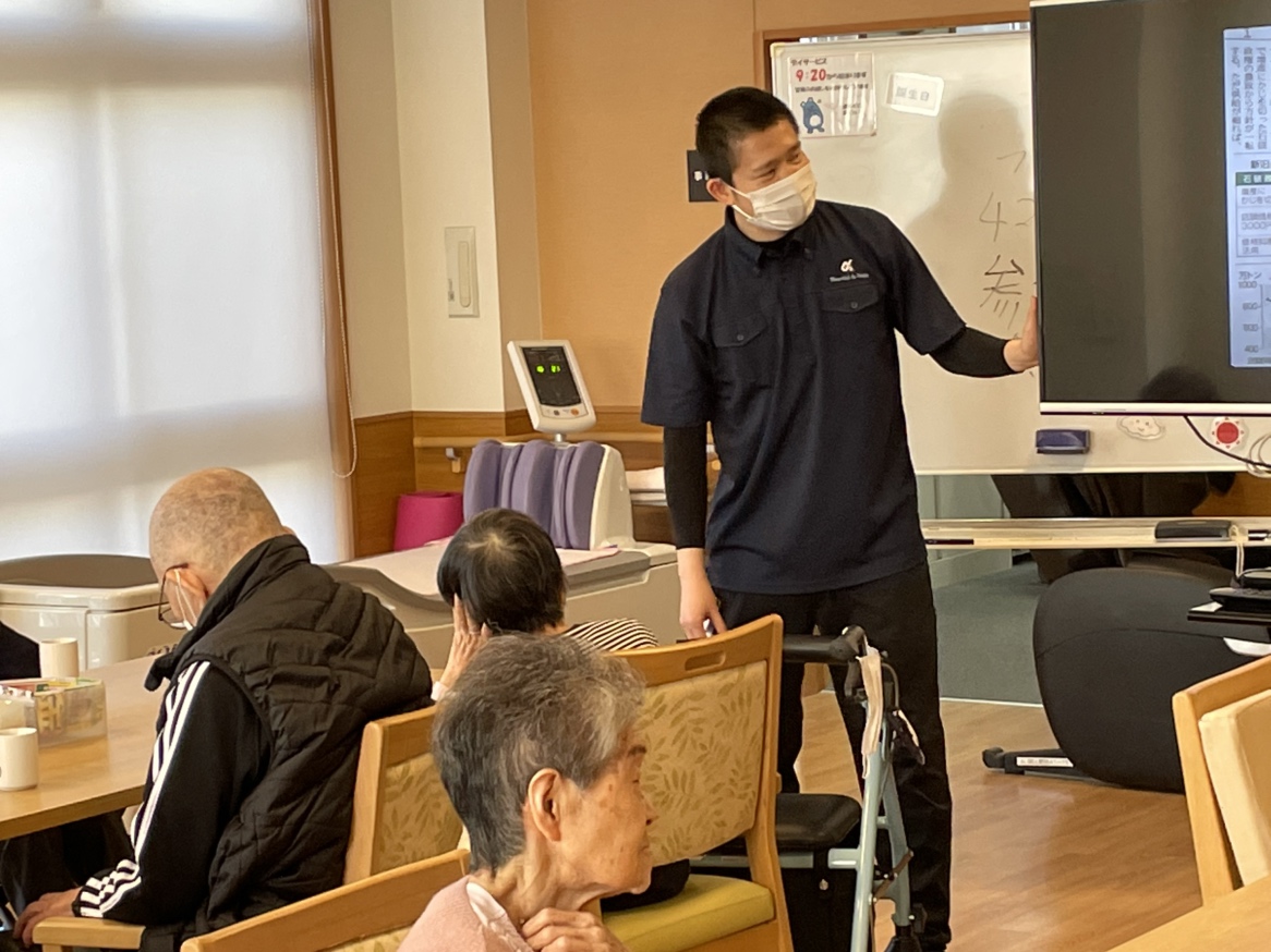 イメージ：入社3か月、野田デイの主戦力！