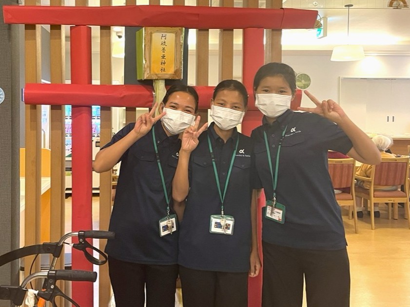 イメージ：ミャンマーから新しい仲間たち！！！