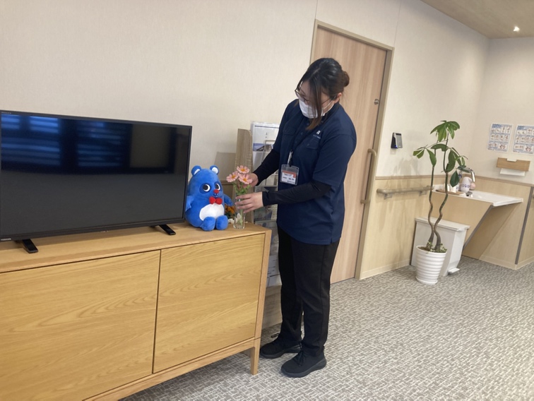 イメージ：心地よく過ごしていただくための環境整備