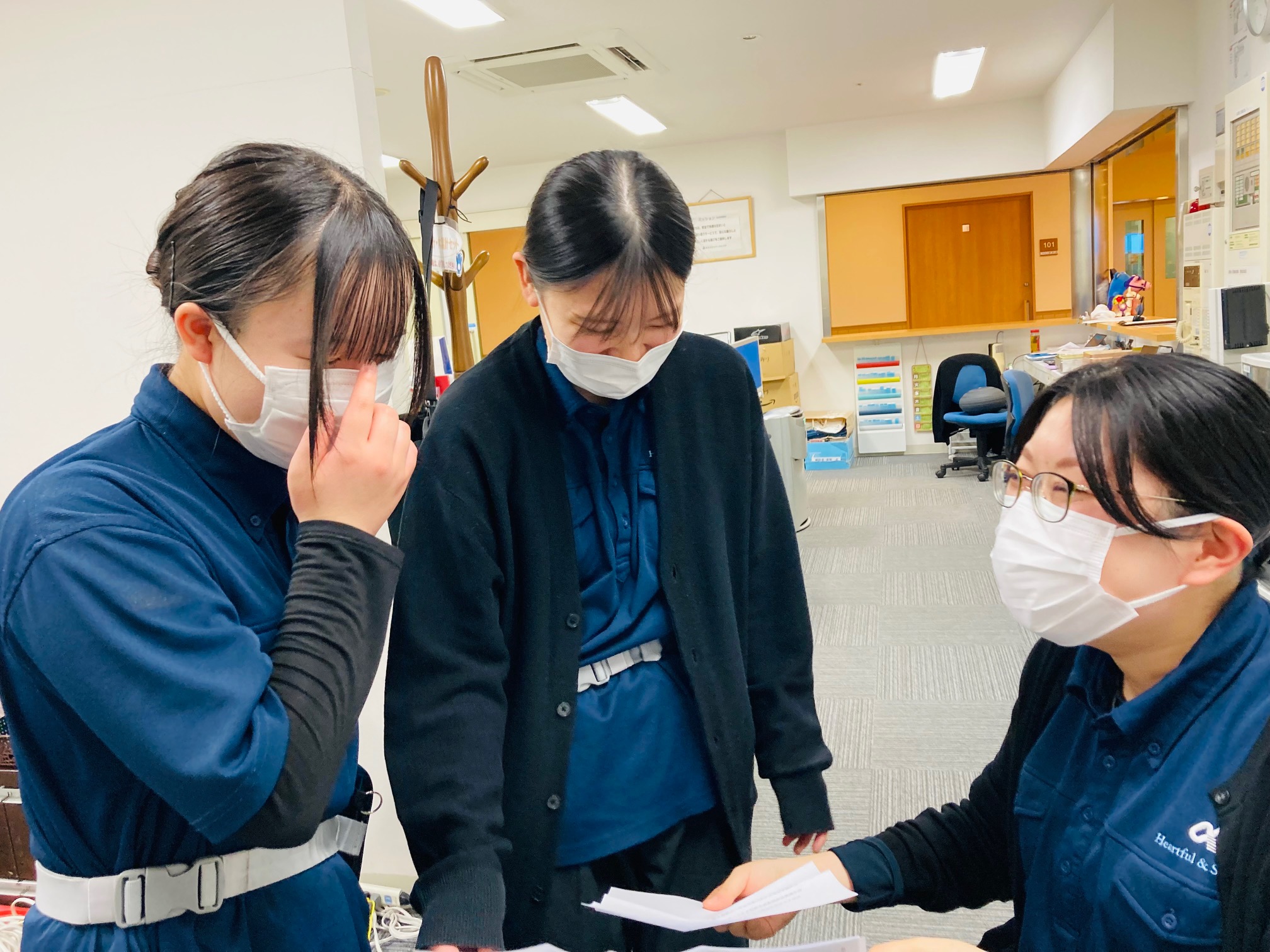 イメージ：仲間に支えられ、ご利用者に学び、“訪問看護”を好きになった理由