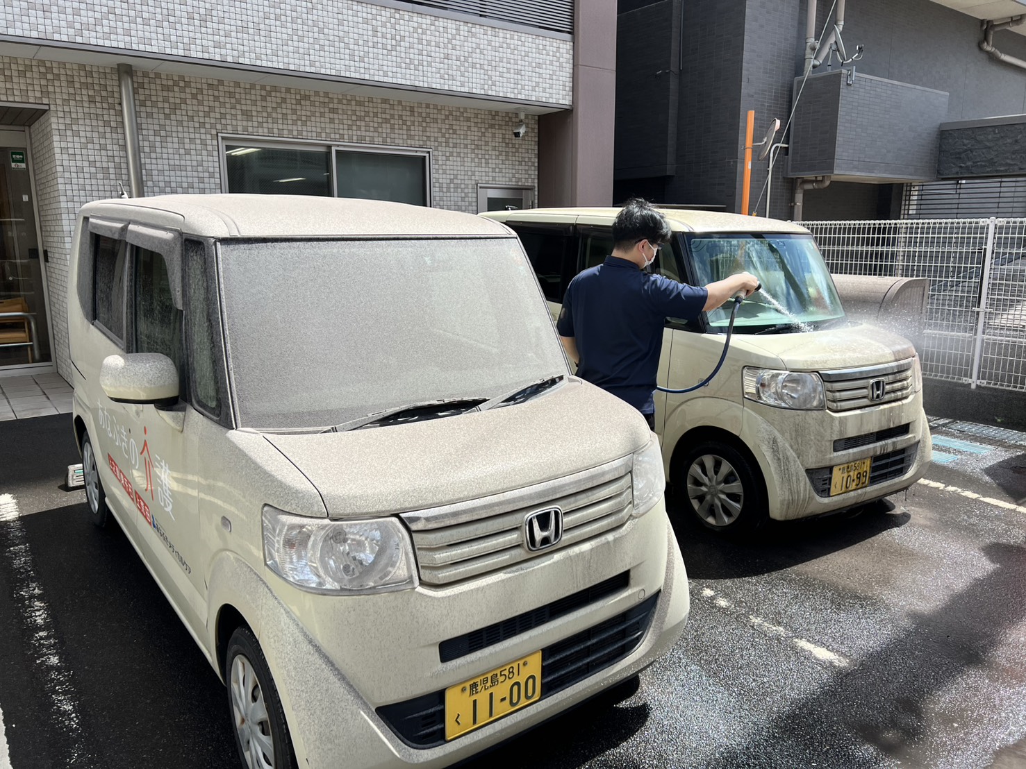 イメージ：洗車～終わりなき拭き取り～第２章：仲間　洗車は終わらない。正確には、終わったと思った瞬間に始まる