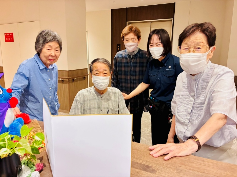 イメージ：ご入居者との毎日を楽しみながら